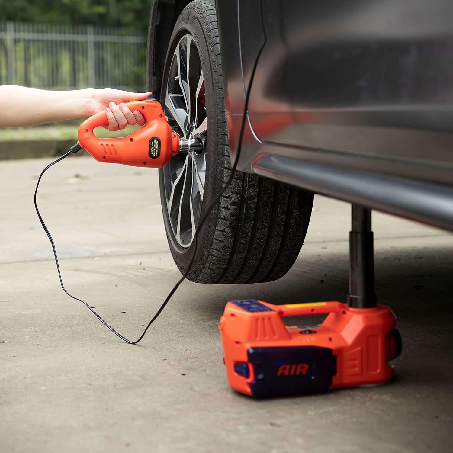 5 Ton Electric Car Jack with Impact Wrench Z700680