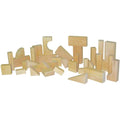 36 PC Wood Building Blocks Z2536
