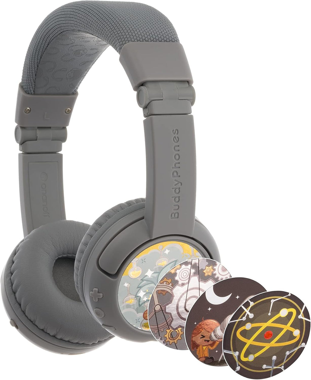 Rose Pink Kids Wireless Bluetooth Headphones Pack of 2 C9470