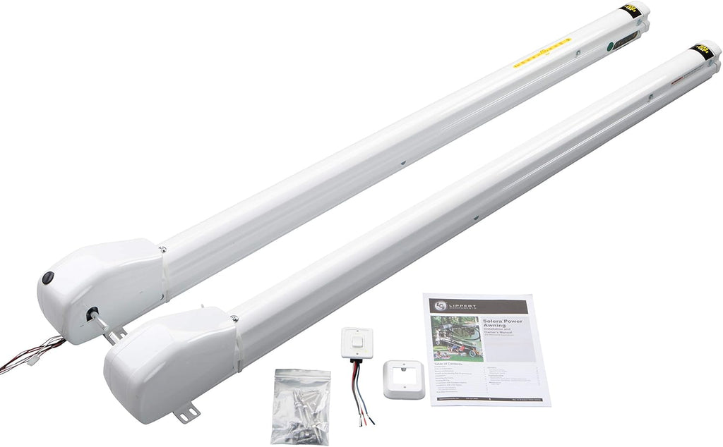 12V Smart Arm Awning Hardware Kit White X70286
