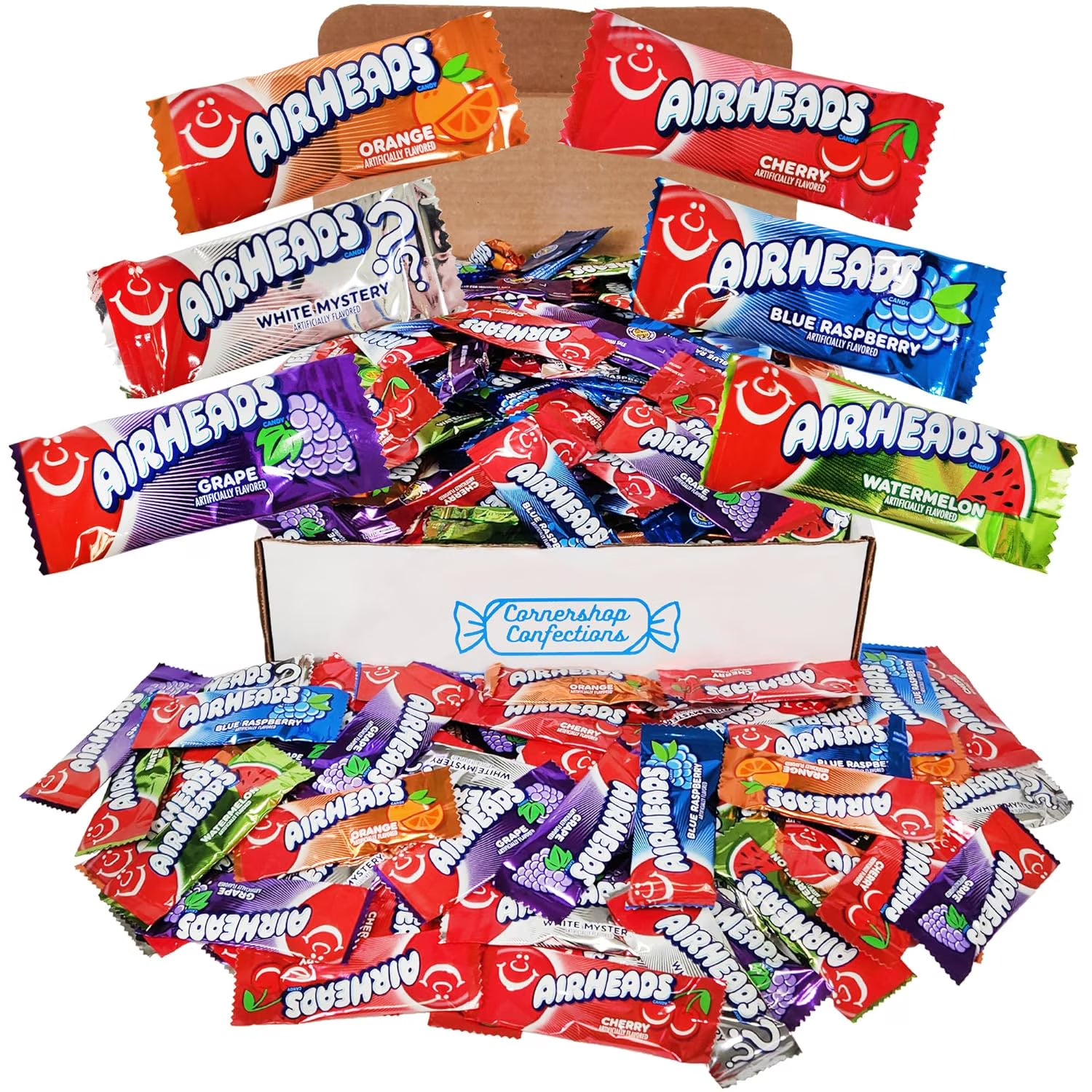 Airheads Minis Bulk Pack 5 Pounds 6 Flavors H523