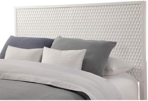 White Pearl California King Wood Headboard D602