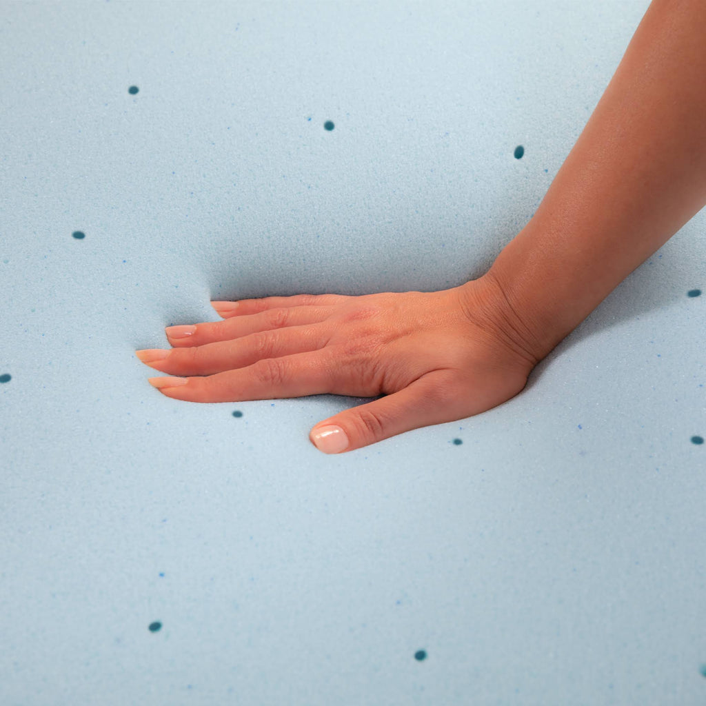 3 inch Cool Gel Memory Foam Mattress Topper Twin P694396