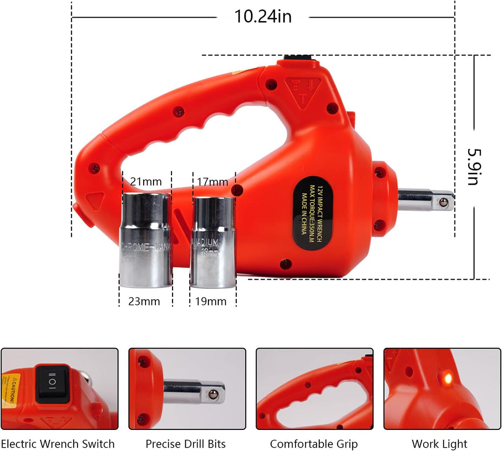 5 Ton Electric Car Jack with Impact Wrench Z700680