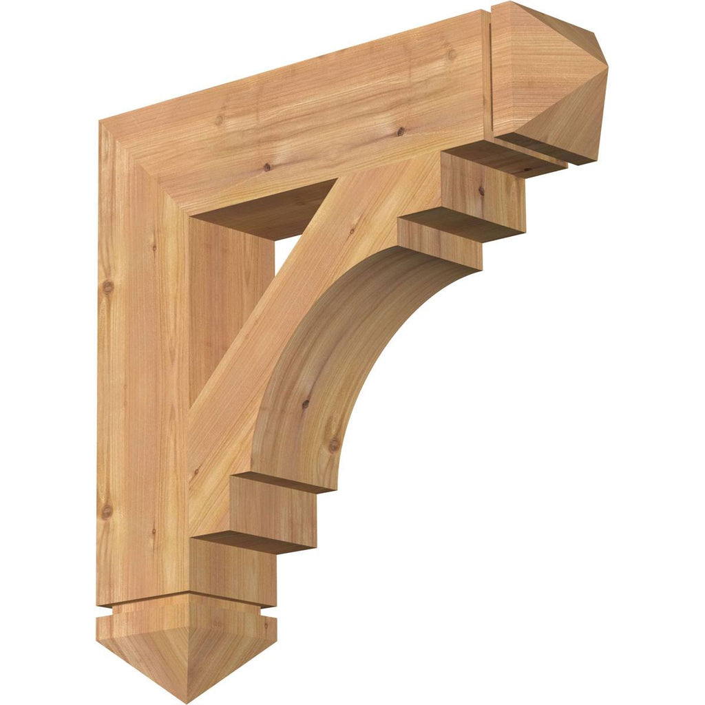 5 1/2x22W x 26x22D x 26x22H Western Red Cedar Bracket L641451