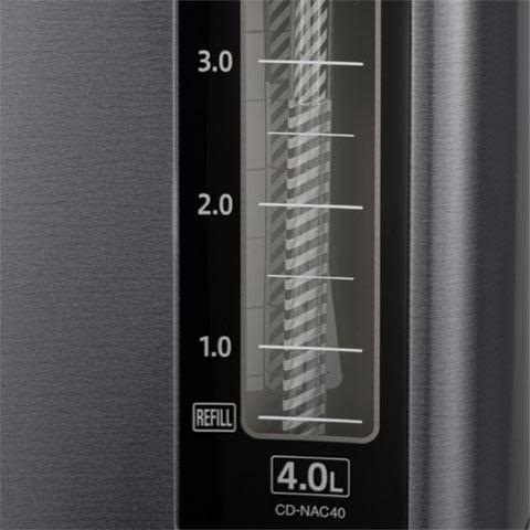 4.0-Liter Metallic Black Water Boiler & Warmer M9119