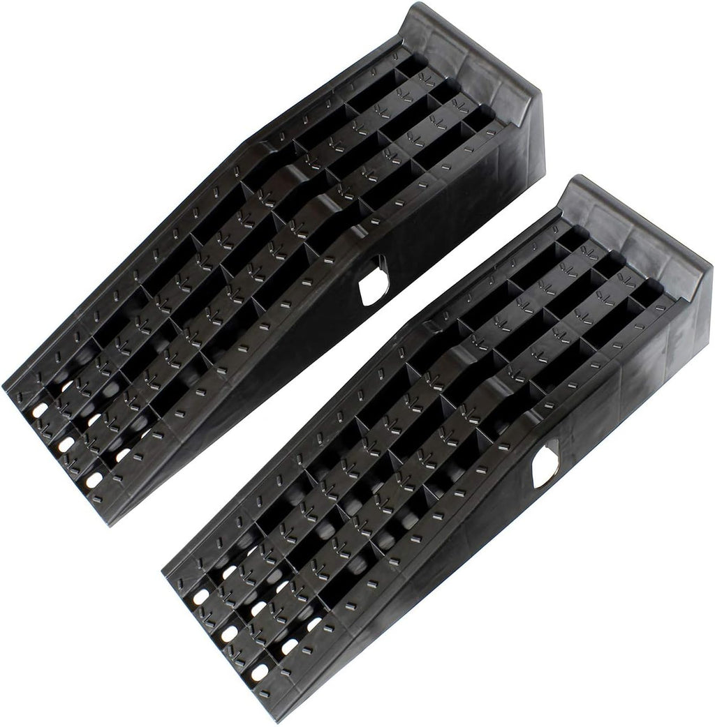 2 Pack 6.3in 2 Ton Heavy Duty Vehicle Service Ramp Set L823764