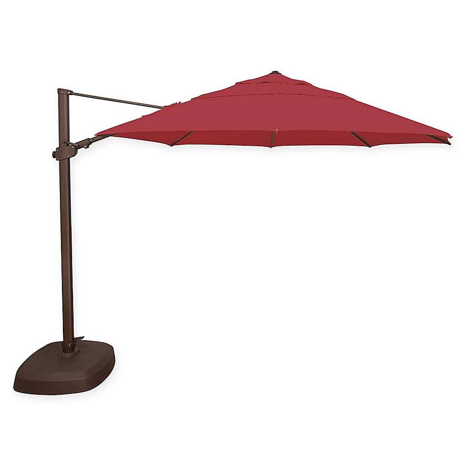 11.5 ft. Octagon Cantilever Umbrella Really Red U868997