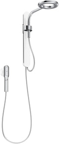Matte Black Rainshower and Handshower with Magnetic Dock M8431