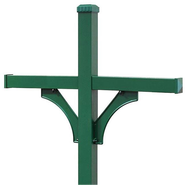 Green 2 Sided Mailbox Post L802512