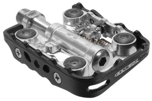 Black/Silver Clipless Pedals Z3950