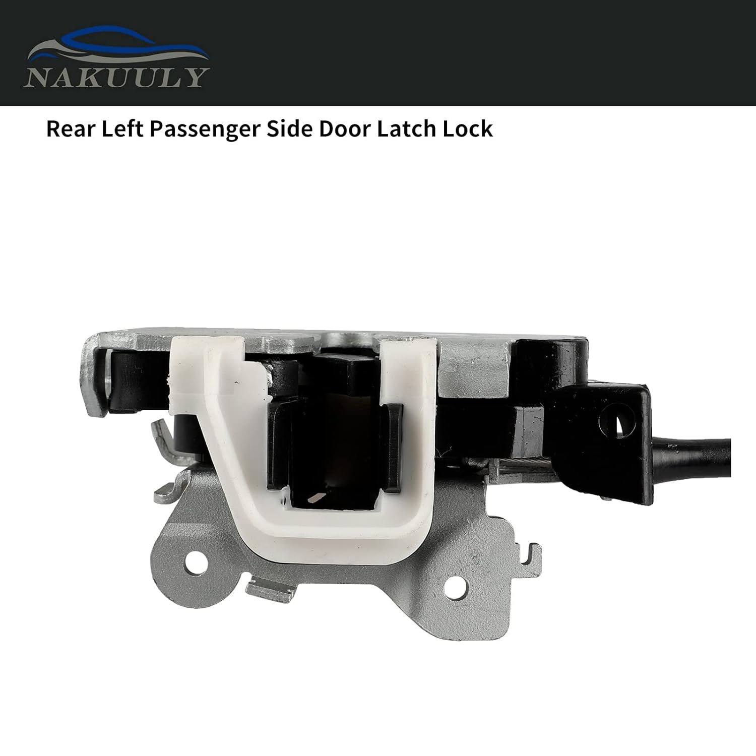 Left Driver Side Rear Door Lock Latch & Cable Assembly Pack of 2 G725520