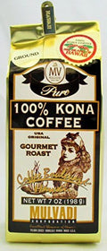 100% Kona Coffee 7 oz. Ground E75194