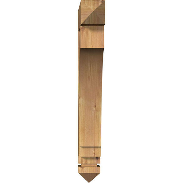 Imperial Arts & Crafts Smooth Bracket, Western Red Cedar I797