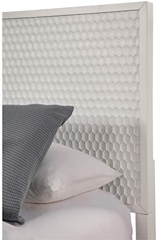 White Pearl California King Wood Headboard D602