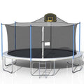 16& Round Backyard Trampoline with Safety Enclosure C711164