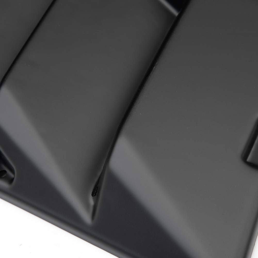 Matte Black Rear Window Louvers for Chevy Camaro T6898
