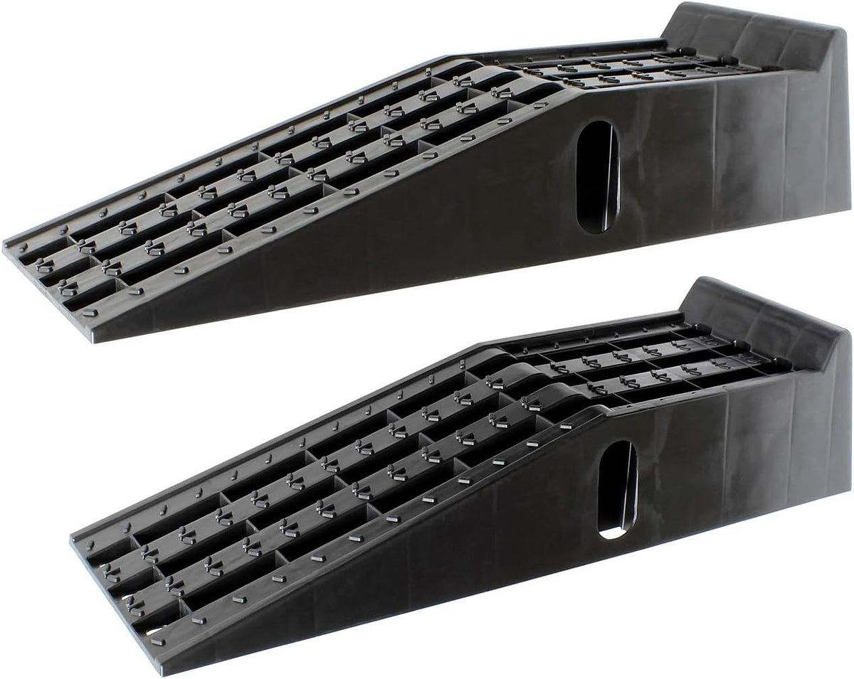 2 Pack 6.3in 2 Ton Heavy Duty Vehicle Service Ramp Set L823764