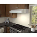 White 695 CFM Range Hood B734