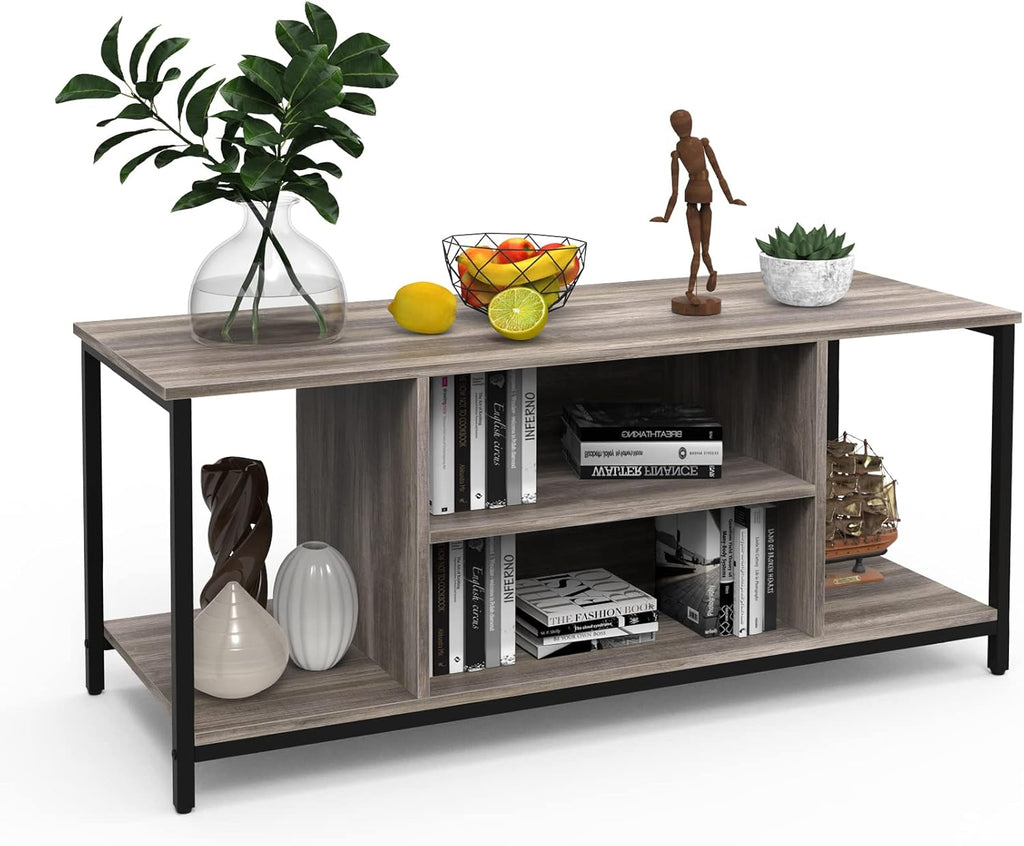 Gray 2 Tier TV Stand for 55 inch TV N3051