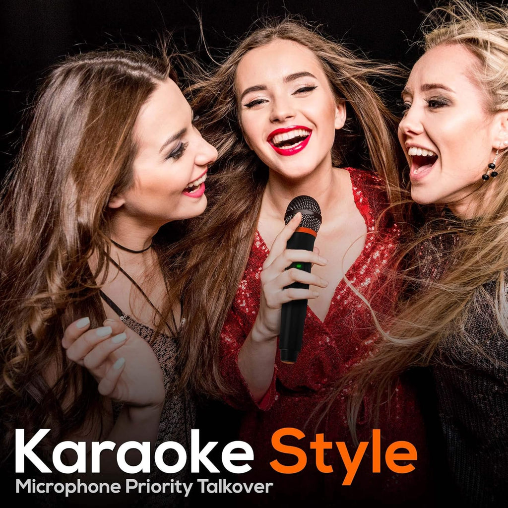 1000W Portable Bluetooth PA Speaker with UHF Wireless Microphone I18180