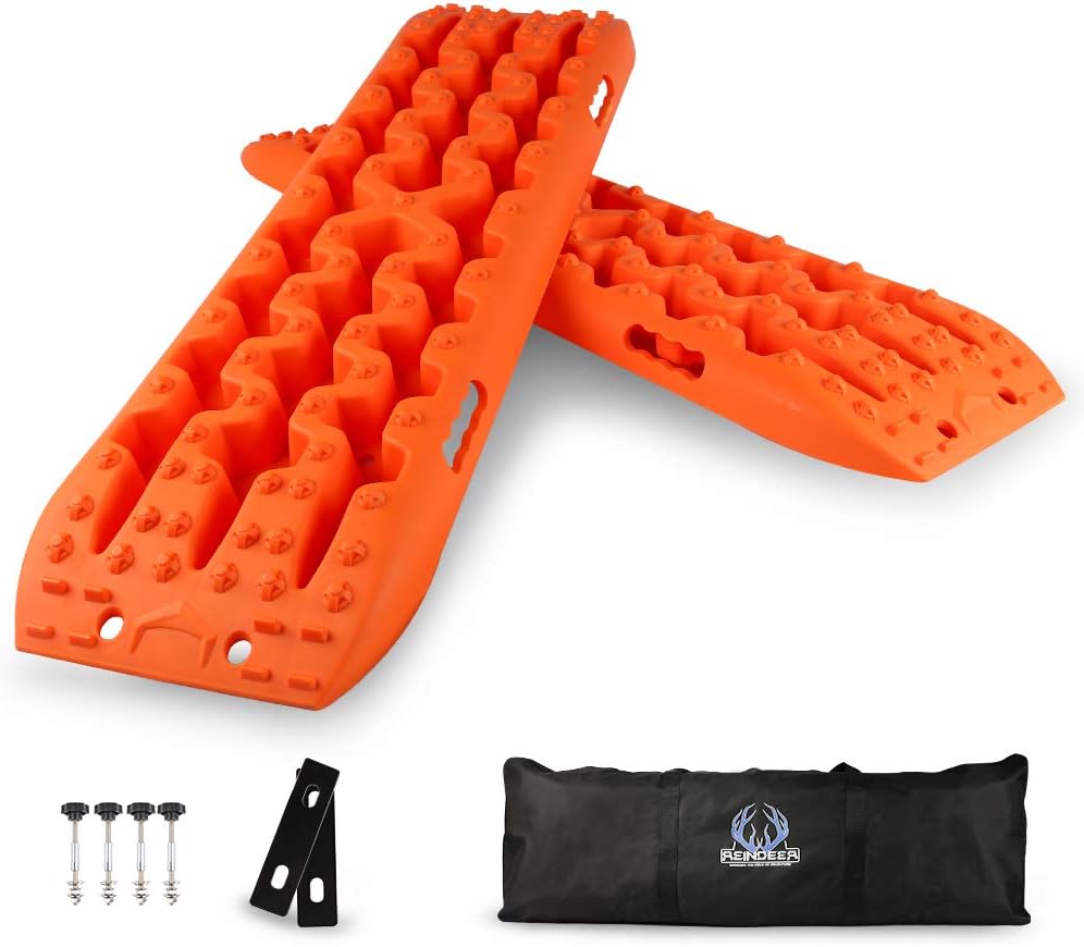 Blue Slim 4WD Recovery Traction Tracks Mat Pack of 2 N415820