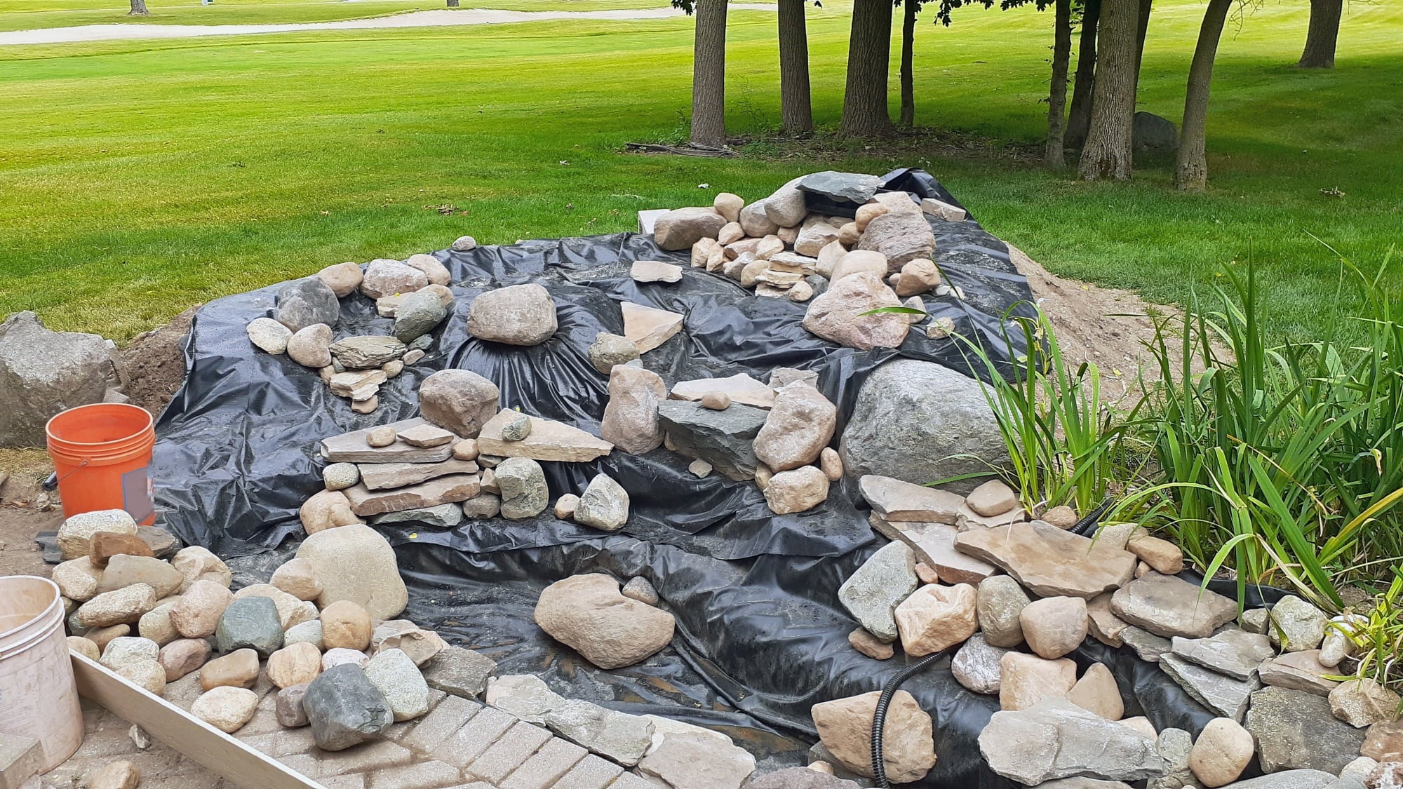 45 Mil EPDM Rubber Pond Liner 4 ft. x 20 ft. G59898