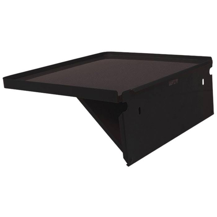 4 Drawer Black Service Cart with Locking Top D376382