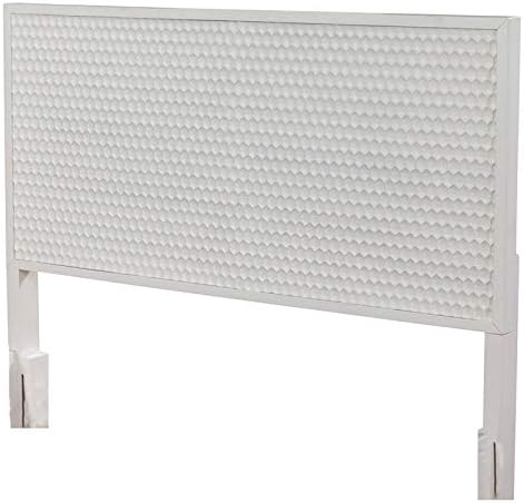 White Pearl California King Wood Headboard D602