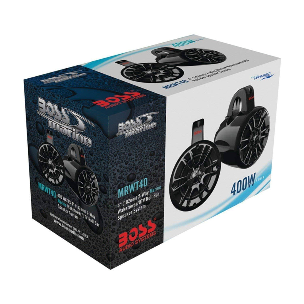 Marine Waketower Speaker System, 400 Watts per Pair V81900