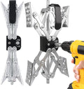 2 Pack RV Stabilizer Wheel Chock F172