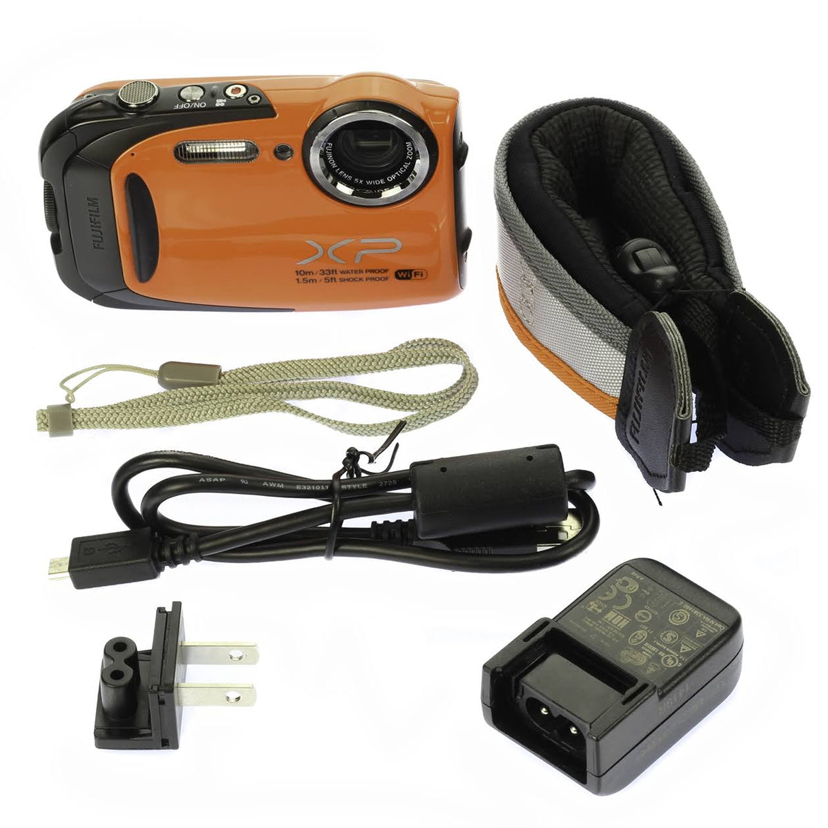Orange Compact Digital Camera F82401