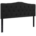 Black Queen Headboard Panel Design H264