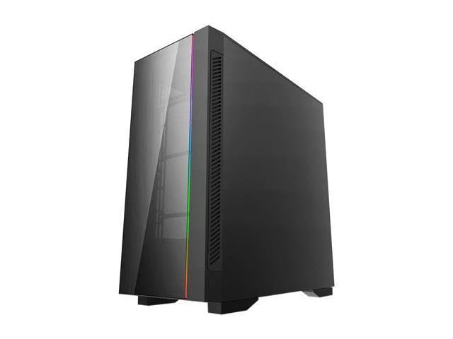 Black ATX Mid Tower Computer Case Z139411