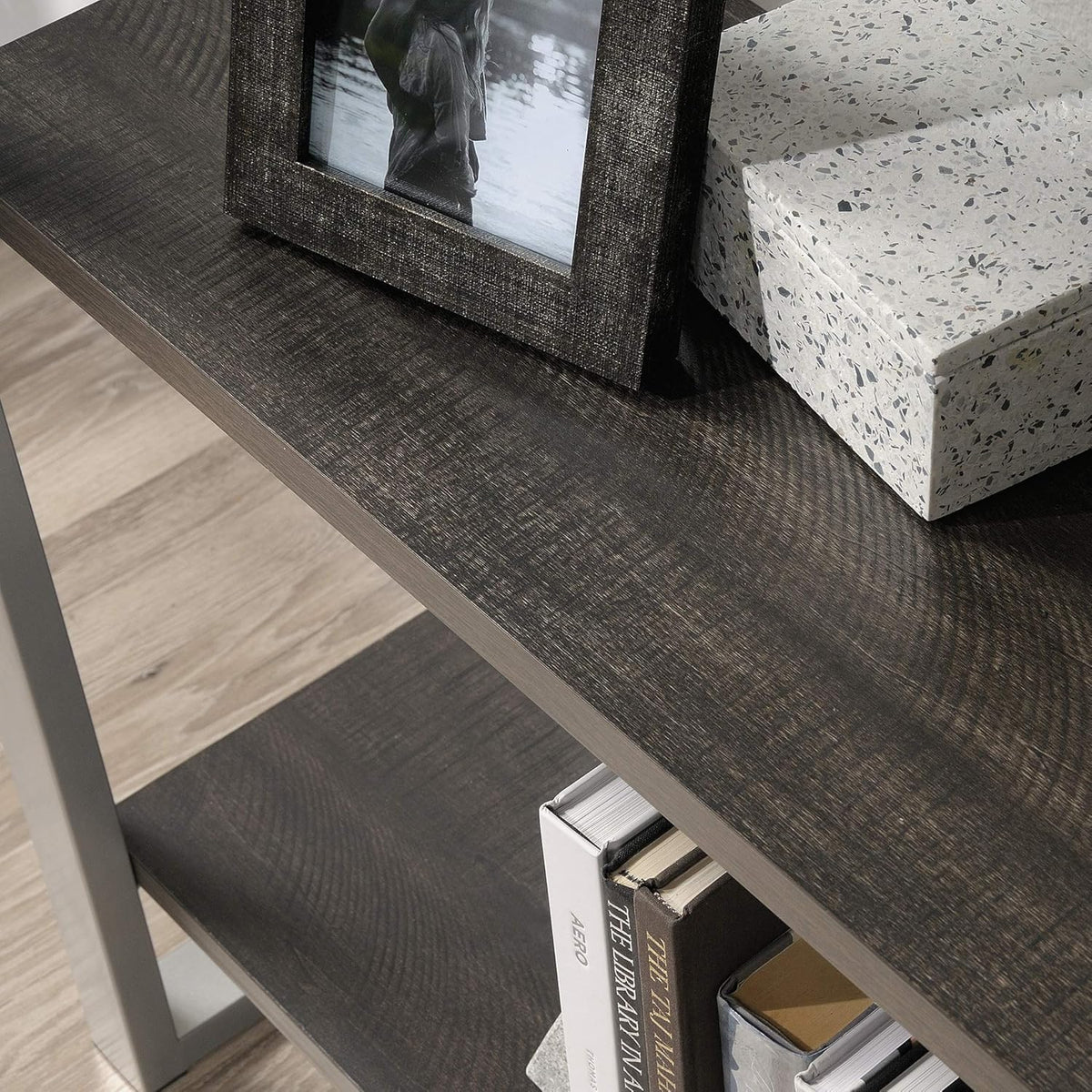 Blade Walnut Finish Bookcase D3229