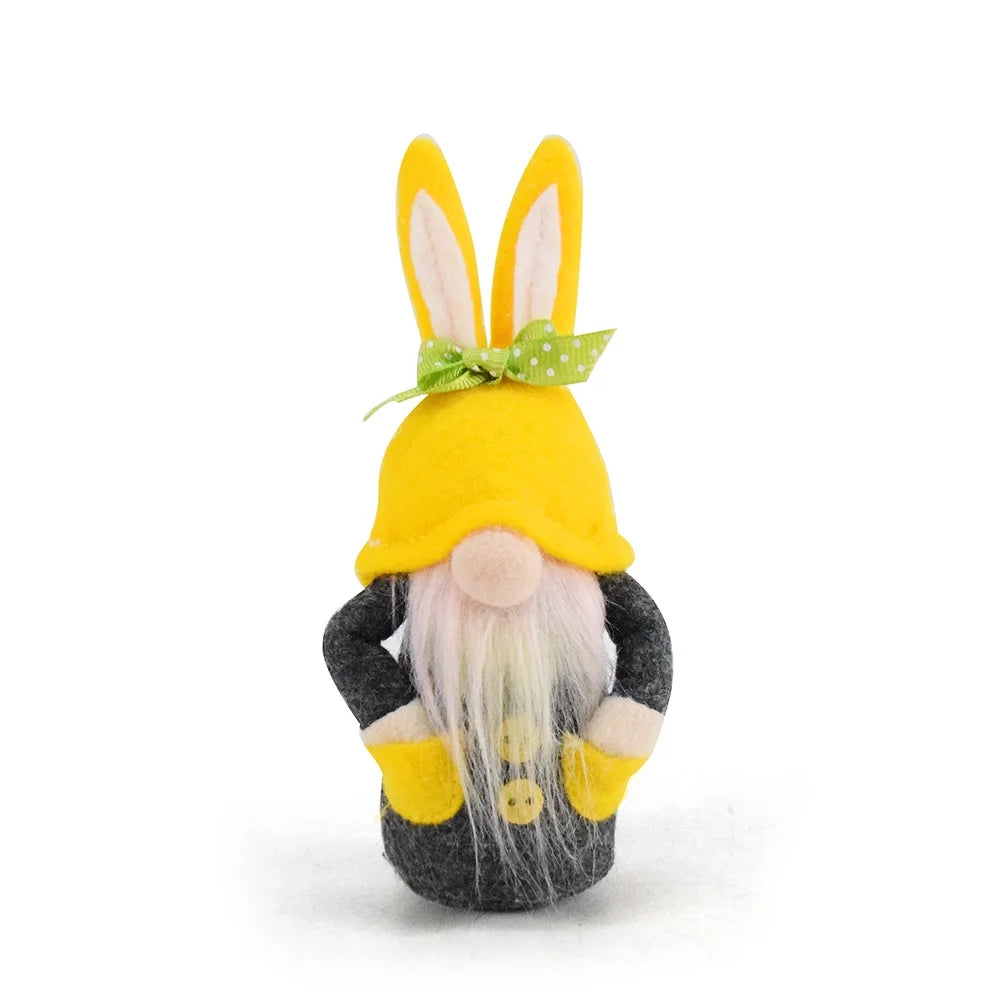 2 Pack Handmade Plush Gnome Decor J4443