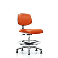 Orange Drafting Chair V859507