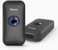 Mini Bluetooth Barcode Scanner with Case, 3-in-1 Bluetooth & USB Wired & 2.4G Wireless, Black, Pack of 2 B7880