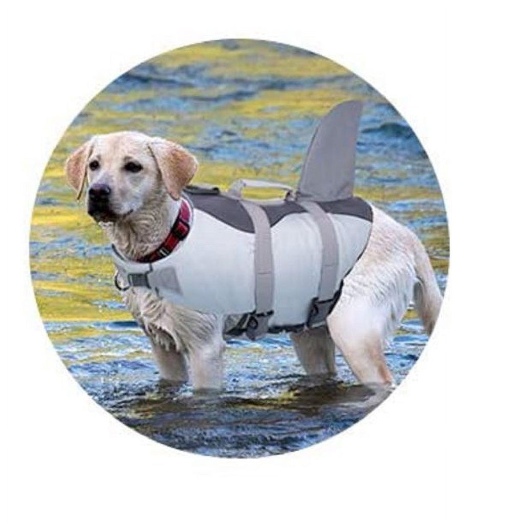 Adjustable Ripstop Dog Life Jacket with Rescue Handle Y727006