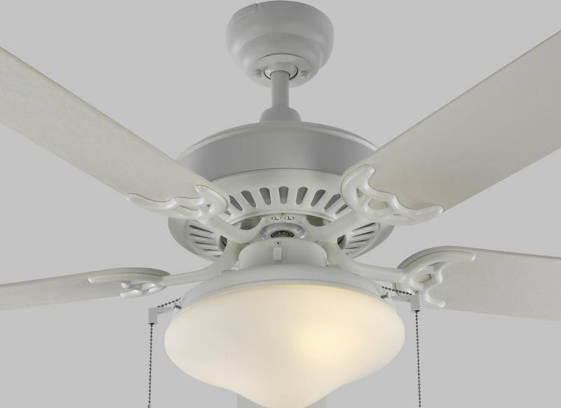 Matte Black Outdoor LED Ceiling Fan N82317