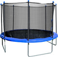 12ft Trampoline with UV Resistant Safety Enclosure, Blue U491