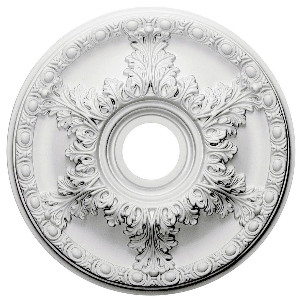 Granada Ceiling Medallion, Hand-Painted Rubbed Bronze D81951