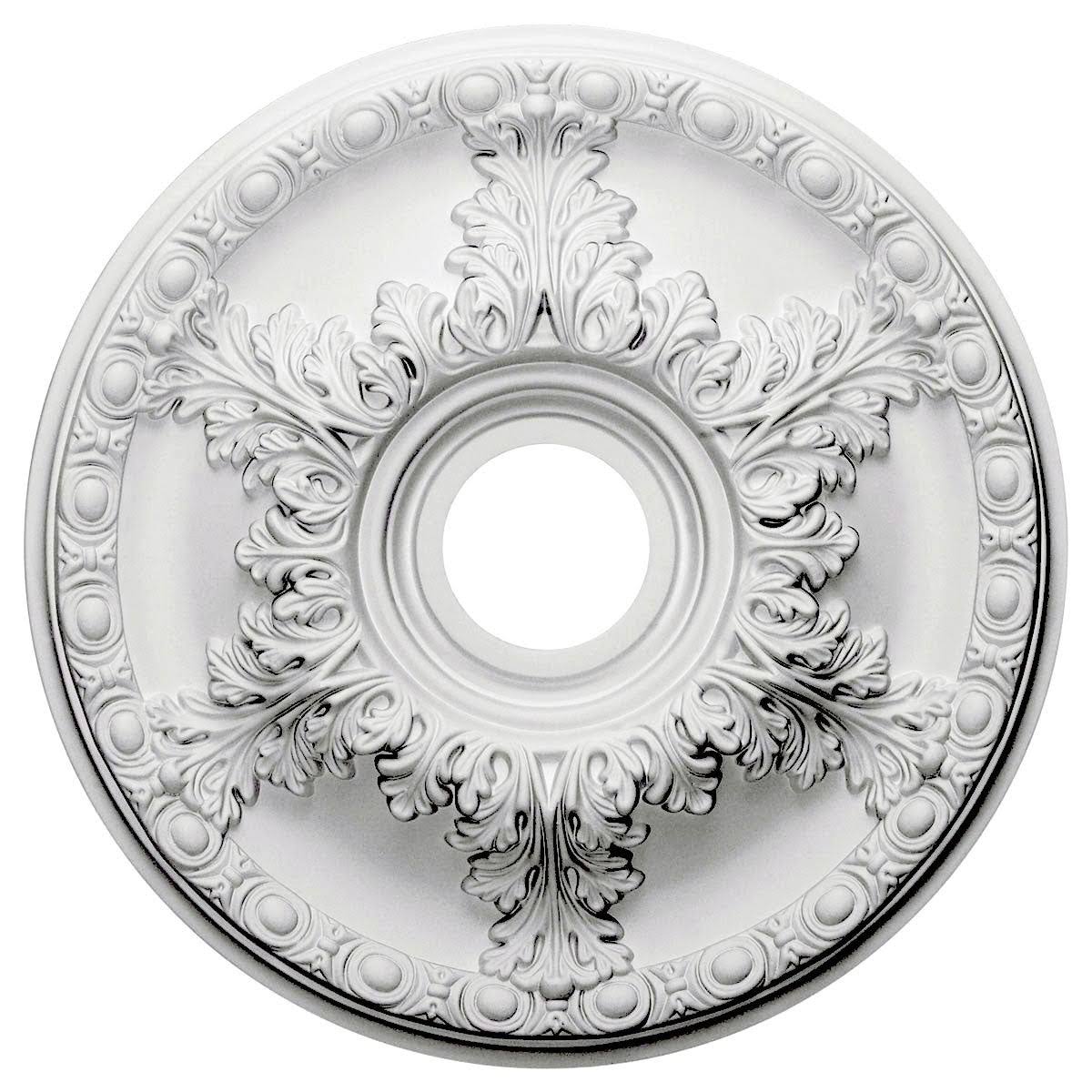 Granada Ceiling Medallion, Hand-Painted Rubbed Bronze D81951