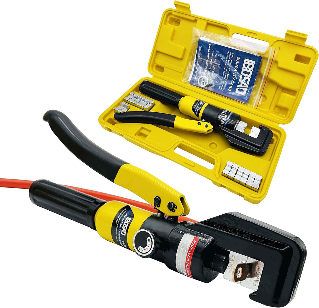 Hydraulic Wire Crimping Tool 12 AWG to 2/0, Pack of 2 M4589