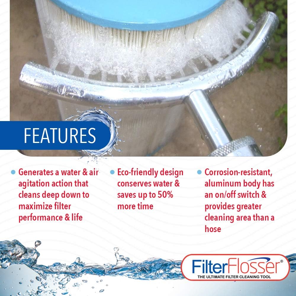 2 Pack Pool & Spa Cartridge Filter Cleaning Tool I991
