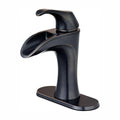 Brea 4 in. Centerset Single-Handle Bathroom Faucet in Tuscan Bronze E185901