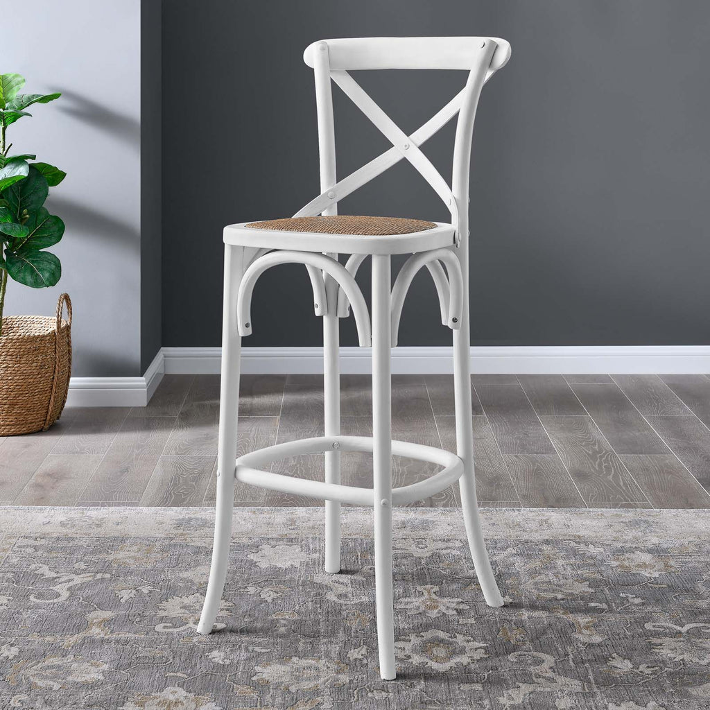 White Bar Stool R628018