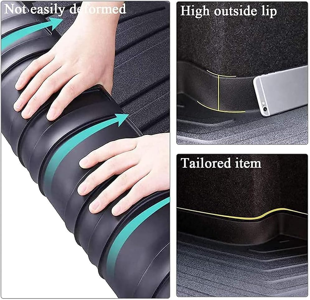 Heavy Duty Trunk Liner for Jeep Grand Cherokee 2012-2020 with Traction Grips M351