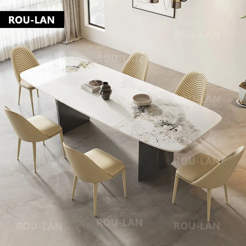 Modern Rock Slab Dining Table L88295