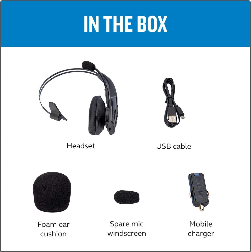 Noise Cancelling Bluetooth Headset Pack of 2 N965225